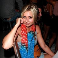 Aly Michalka - Celebrities wearing Exclusively In scarves at Saints Row